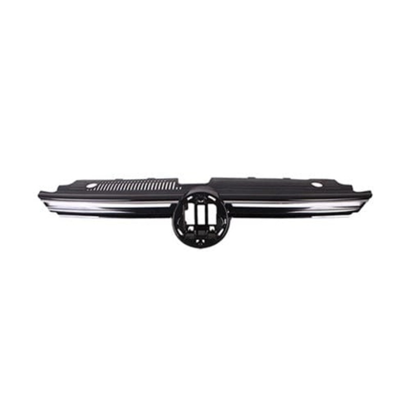 Volkswagen Golf 5 Door Hatchback 2020-2024 Front Grille With Chrome Trim and LED Strip Black