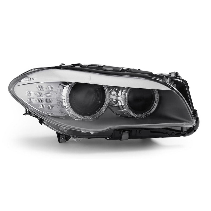 BMW 5 Series Saloon 2010-2013 Headlamp Bi-Xenon Type With LED Daytime Running Lamp (Not Adaptive) Driver Side R