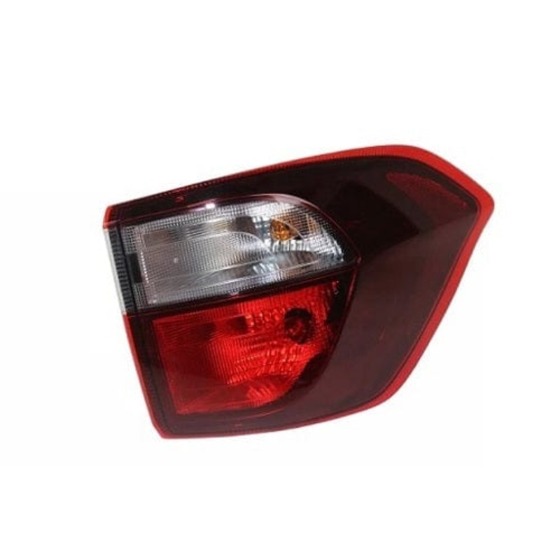 Ford Ecosport Hatchback 2018-2023 Rear Lamp Outer Section LED Type Red & Smoked Driver Side R