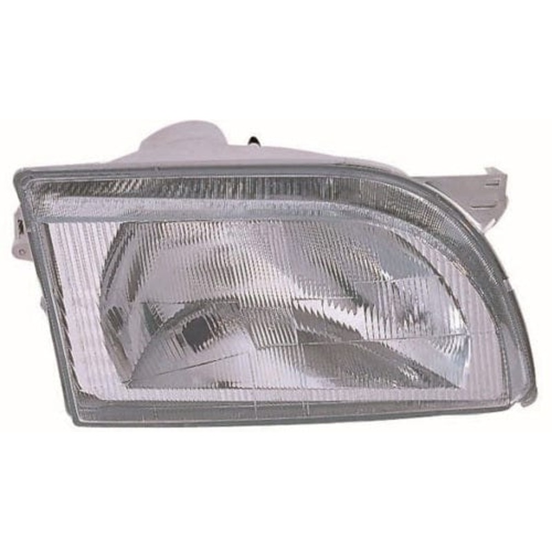 Ford Transit Van 1995-2000 Headlamp Manual Type With Plastic Lens Driver Side R
