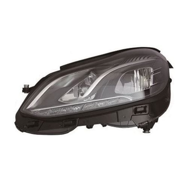 Mercedes E-Class Estate 2013-2016 Headlamp Halogen Type With LED Daytime Running Lamp Passenger Side L