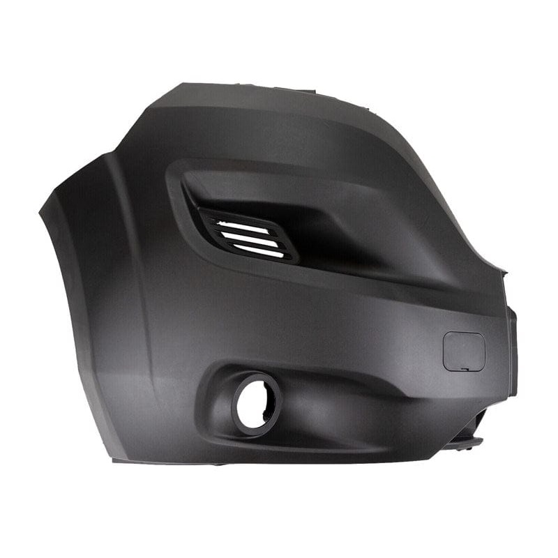 Peugeot Boxer Van 2014-2017 Front Bumper Corner With Lamp Holes No Wheel Arch Extension (Fits 2017 to 2024 Only) Black – Driver Side R