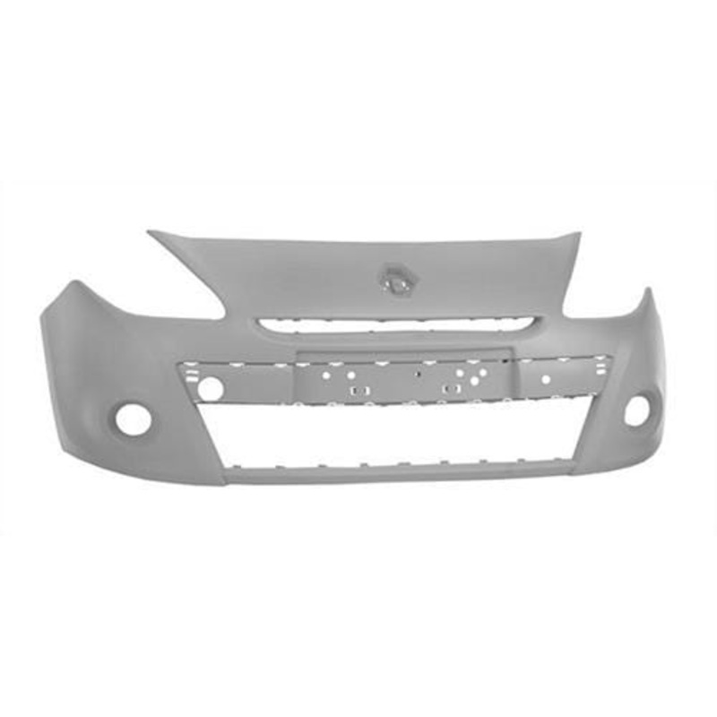 Renault Clio Estate 2009-2012 Front Bumper No Wash Jet Holes – With Reinforcement – Primed (15 Inch Wheel Models)