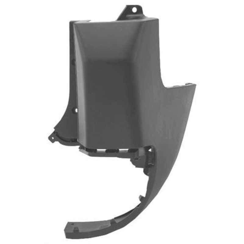 Citroen Berlingo Van 2008-2012 Rear Bumper Corner Black (Standard Wheel Base Tailgate Models) Driver Side R
