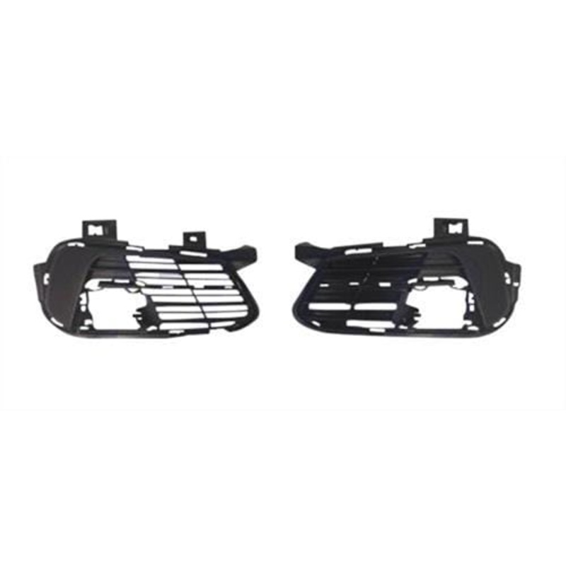 Peugeot 308 5 Door Hatchback 2017-2021 Front Bumper Grille Outer Section – Set of Two – Models With Fog Lamps (Standard Models)