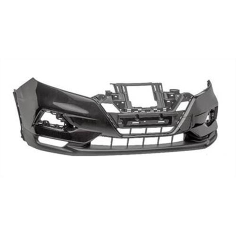 Nissan Qashqai Hatchback 2017-2021 Front Bumper No Wash Jet Holes No Sensor Holes With Sensor Template – Primed