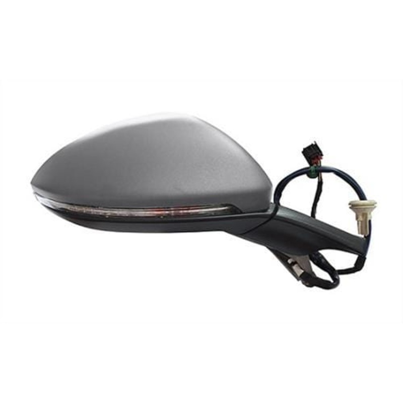Volkswagen Golf Estate 2017-2020 Door Mirror Electric Heated Power Fold Type With Primed Cover (With Foot Lamp – No Memory) Driver Side R
