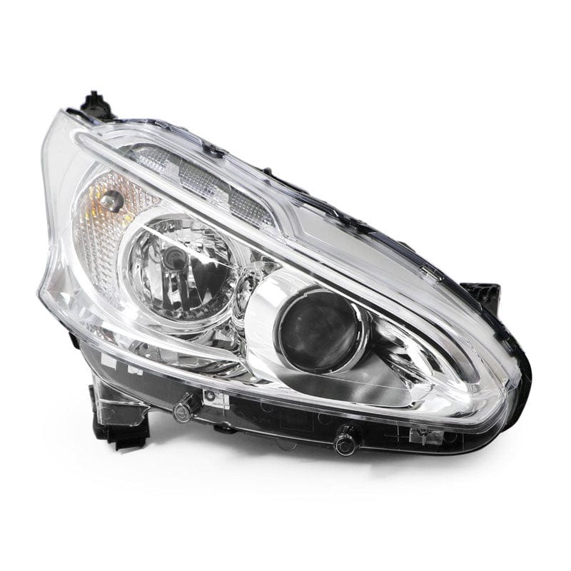 Peugeot 208 3 Door Hatchback 2012-2015 Headlamp Halogen Type With LED Daytime Running Lamp Driver Side R
