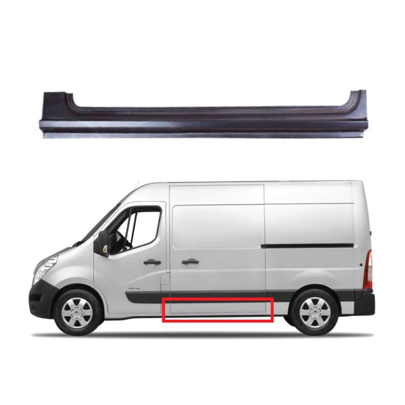 Vauxhall Movano Van 2019-2022 Sill Sliding Door Type Passenger Side L