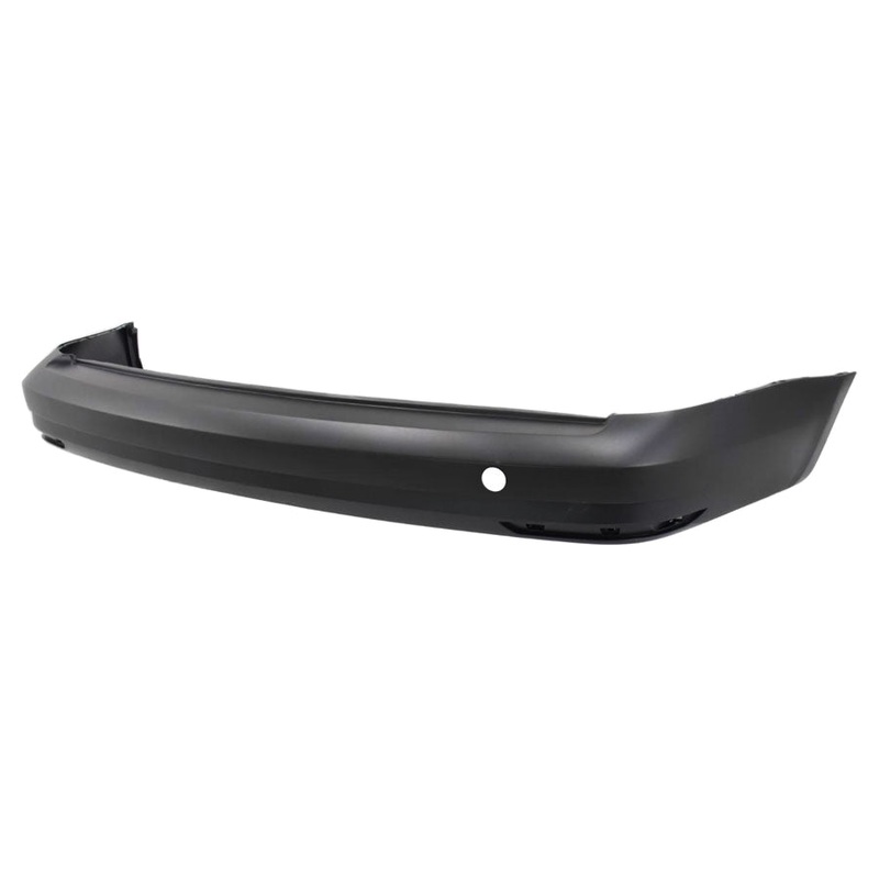 Volkswagen Caddy Van 2015-2021 Rear Bumper No Sensor Holes With Templates To Drill Sensors (Long Wheel Base Maxi Models) Textured