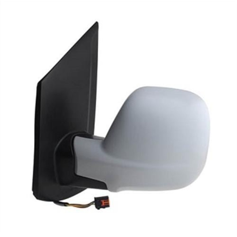 Vauxhall Vivaro Van 2019-2024 Door Mirror Electric Heated Power Fold Type (No Blind Spot System) With Primed Cover Passenger Side L