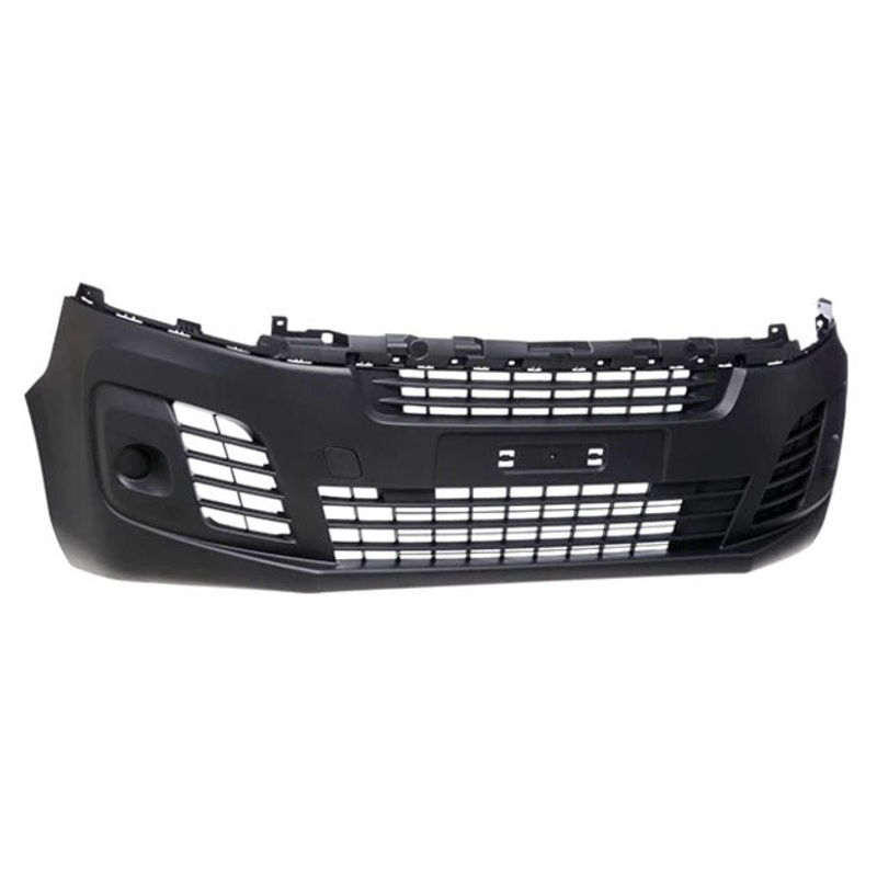 Vauxhall Vivaro Van 2019-2024 Front Bumper No Sensor Holes No Lamp Holes – Textured