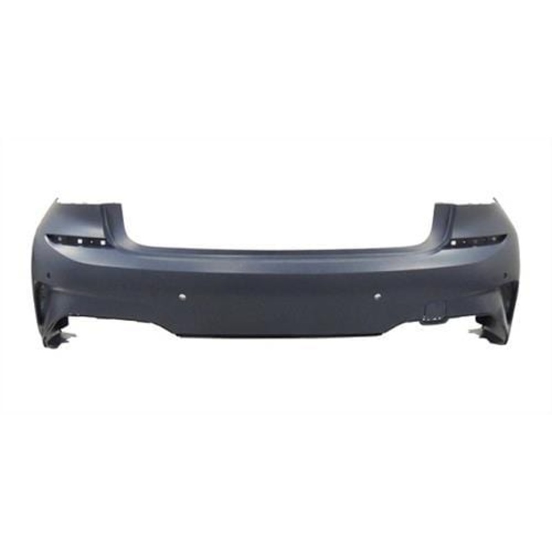 BMW 3 Series 4 Door Saloon 2019-2023 Rear Bumper With Sensor Holes – No Park Assist – Primed (M-Sport Models)