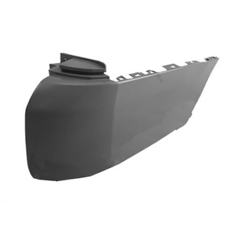 Vauxhall Vivaro Van 2019-2024 Rear Bumper Corner No Blind Spot Hole (Long Wheel Base Models) Primed Driver Side R