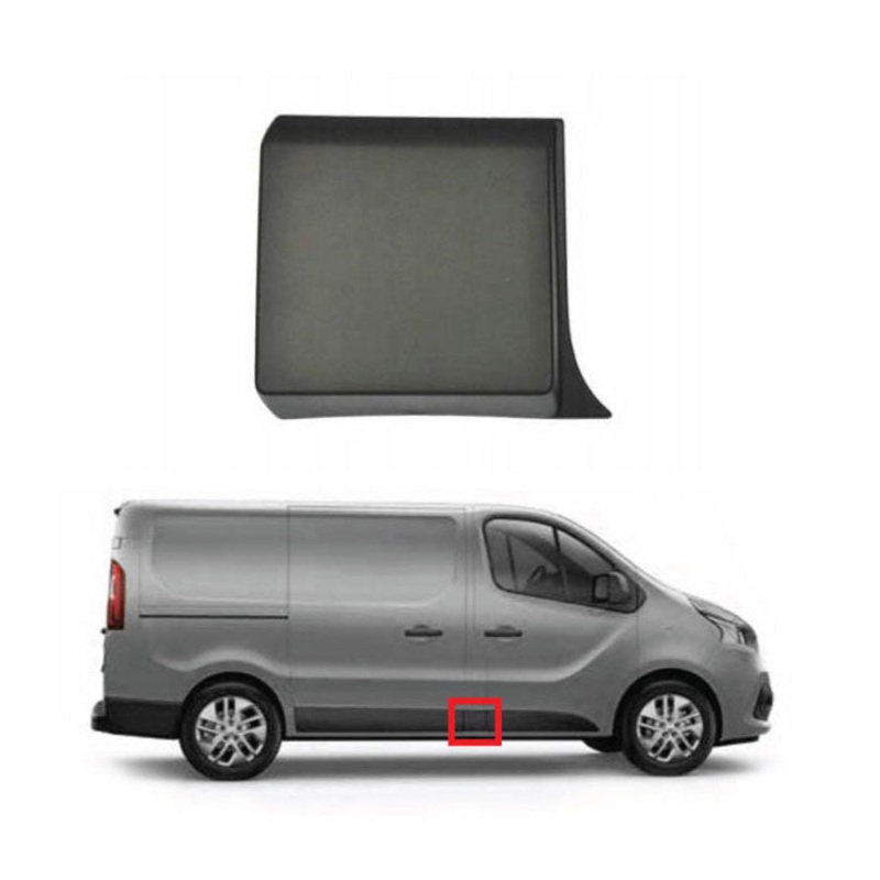 Nissan NV300 Van 2016-2021 Side Panel Trim Piece Behind Front Door – Textured Driver Side R