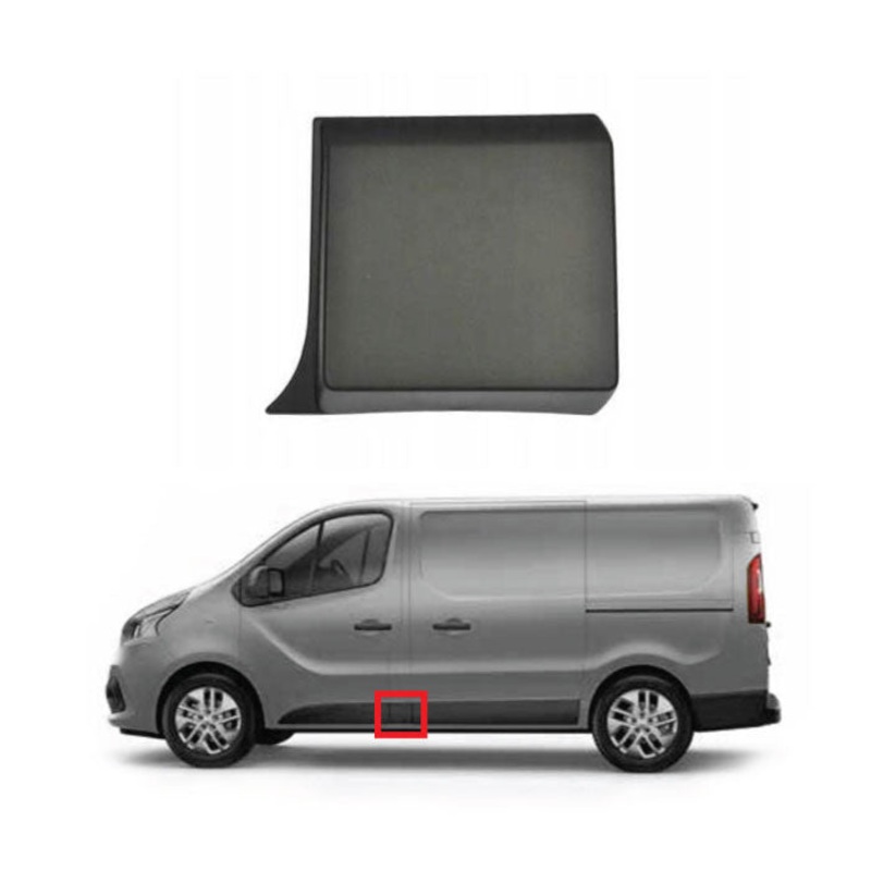 Vauxhall Vivaro Van 2014-2019 Side Panel Trim Piece Behind Front Door – Textured Passenger Side L