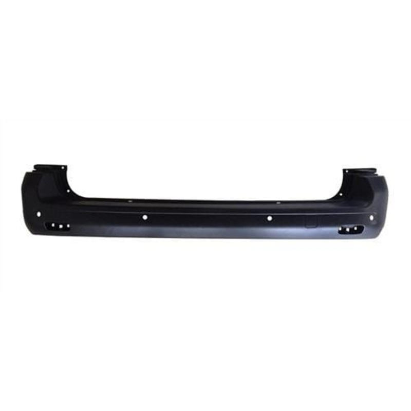Vauxhall Vivaro Van 2019-2024 Rear Bumper With Sensor Holes No Blind Spot Holes (Short Wheel Base Models) Textured