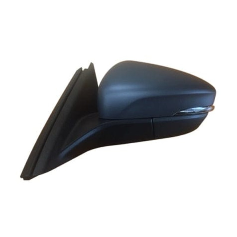 Ford Focus 5 Door Hatchback 2018-2022 Door Mirror Electric Heated Manual Fold Type With Primed Cover (No Foot Lamp) Passenger Side L