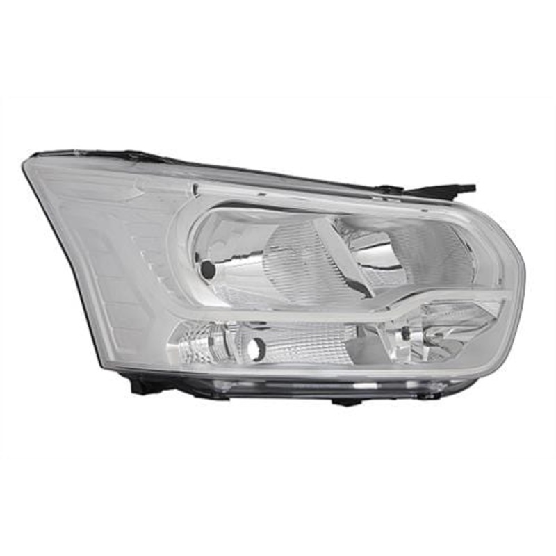 Ford Transit Van 2014-2019 MK8 Headlamp With LED Daytime Running Lamp – Chrome Driver Side R