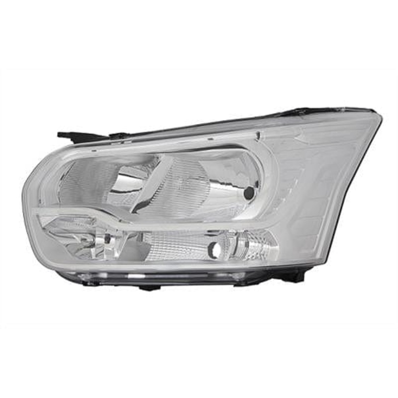 Ford Transit Van 2014-2019 MK8 Headlamp With LED Daytime Running Lamp – Chrome Passenger Side L