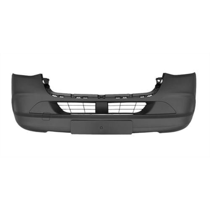 Mercedes Sprinter Van 2018- Front Bumper No Lamp Holes – No Sensor Holes – Textured