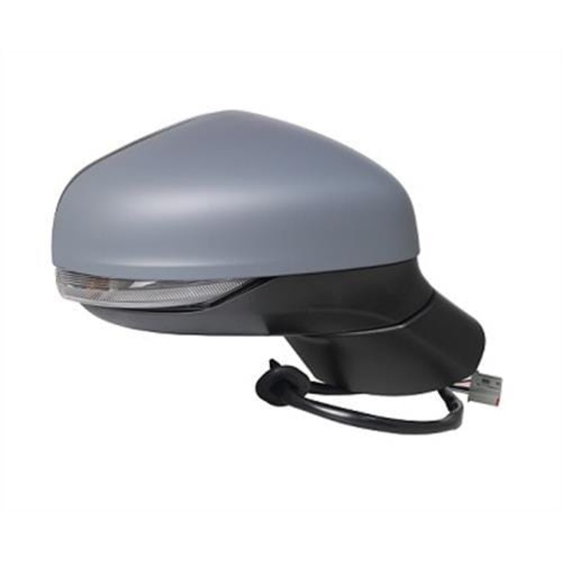 Ford Fiesta 5 Door Hatchback 2017-2022 MK8 Door Mirror Electric Heated Power Fold With Foot Lamp Driver Side R