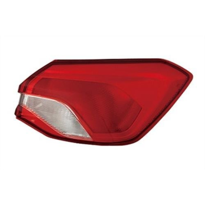 Ford Focus 5 Door Hatchback 2018-2022 Rear Lamp Outer Section (Not LED Type) Driver Side R