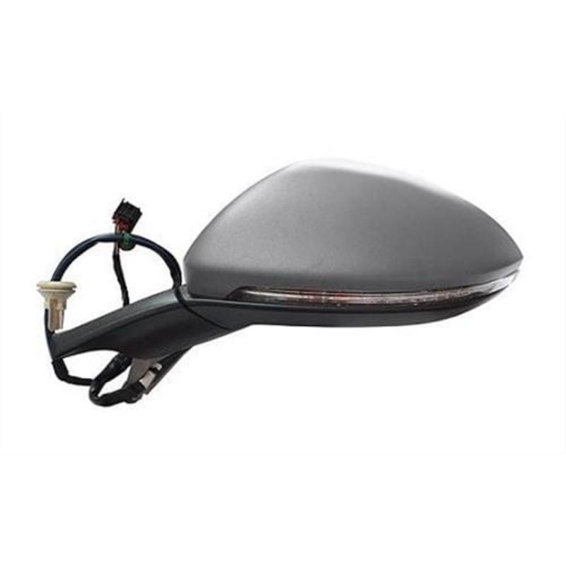 Volkswagen Golf 5 Door Hatchback 2017-2020 Door Mirror Electric Heated Manual Fold No Foot Lamp – With Memory Passenger Side L