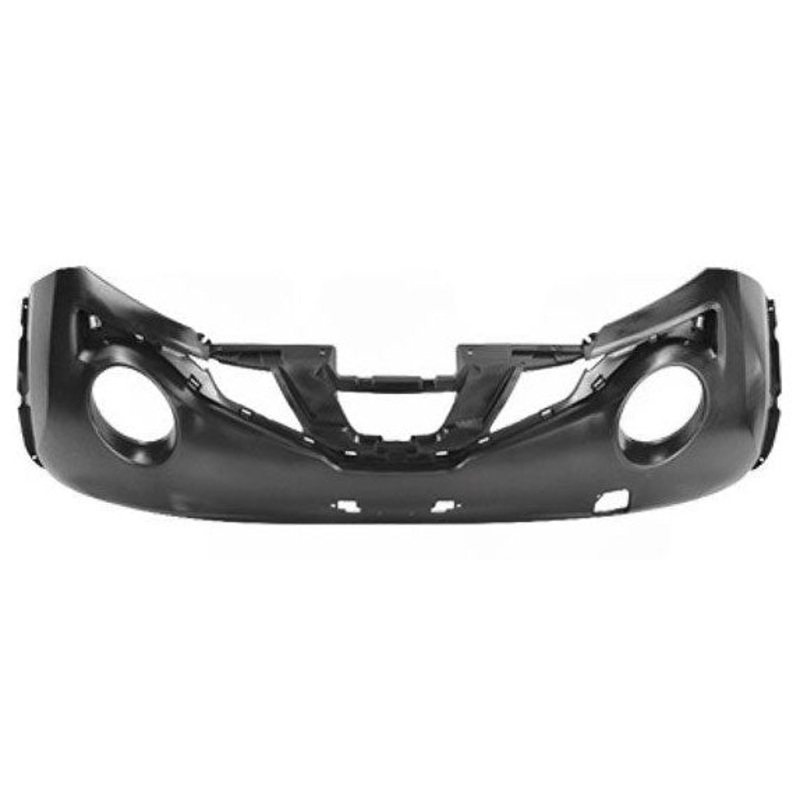 Nissan Juke Hatchback 2014-2019 Front Bumper No Sensor Holes Upper Section No Wash Jet Holes – Needs Priming