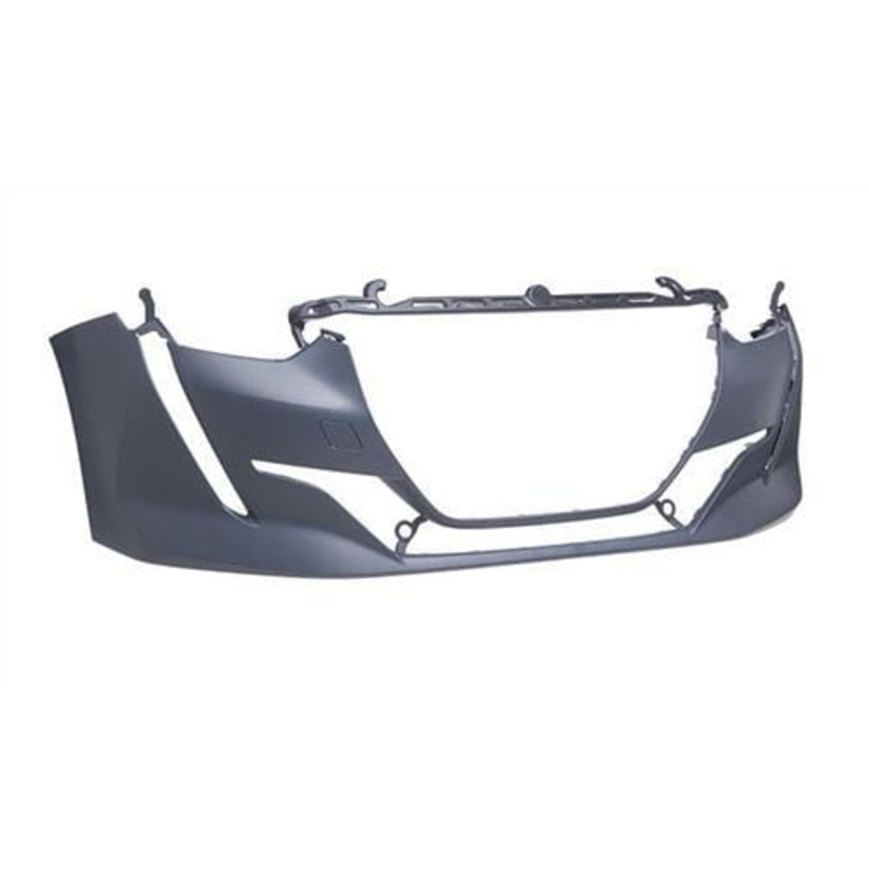 Peugeot 208 5 Door Hatchback 2020-2023 Front Bumper No Sensor Holes – Primed