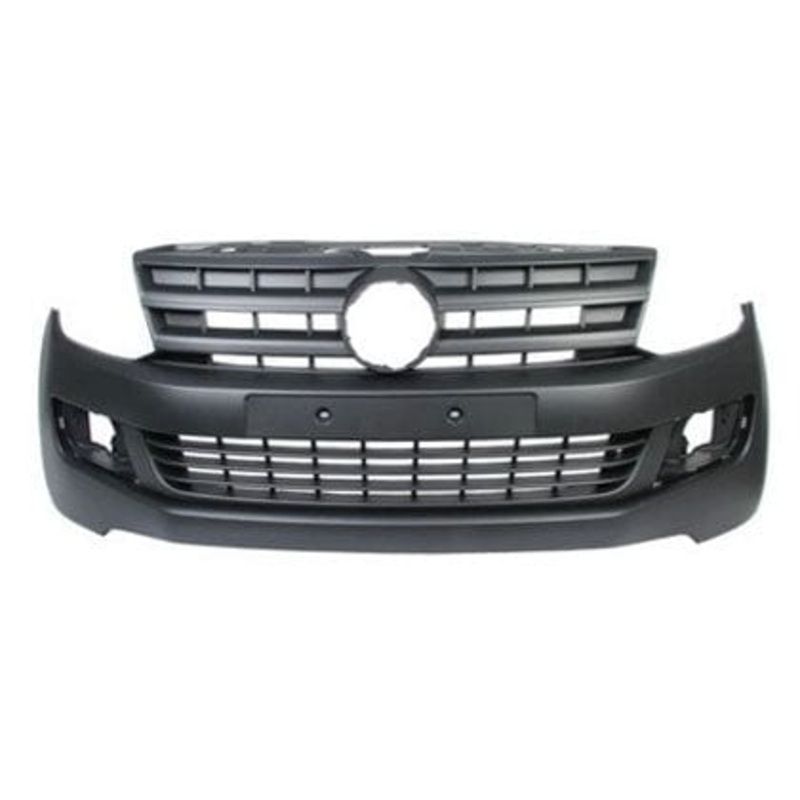 Volkswagen Amarok Pickup 2011-2016 Front Bumper No Sensors (Includes Drill Template For Sensors) Needs Priming