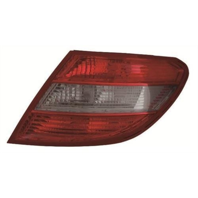Mercedes C-Class Saloon 2007-2011 Rear Lamp Not LED Type Driver Side R