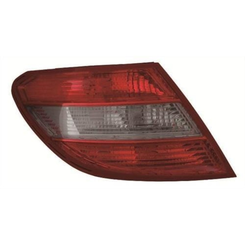 Mercedes C-Class Saloon 2007-2011 Rear Lamp Not LED Type Passenger Side L