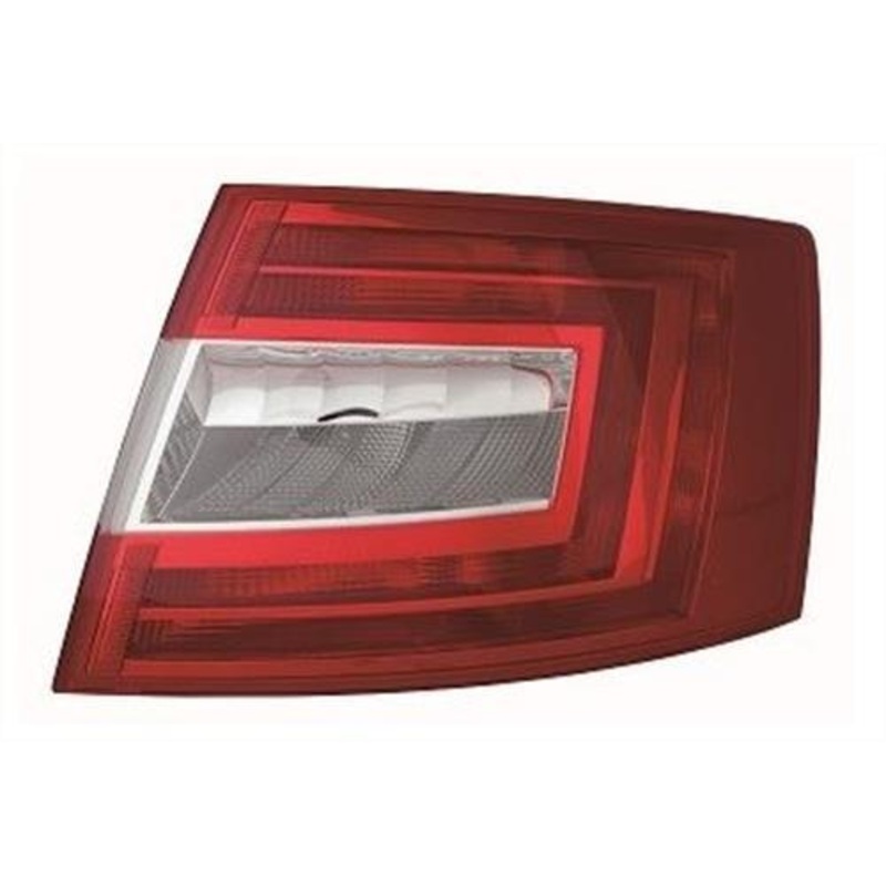Skoda Octavia Hatchback 2013-2017 Rear Lamp Not LED Type Driver Side R