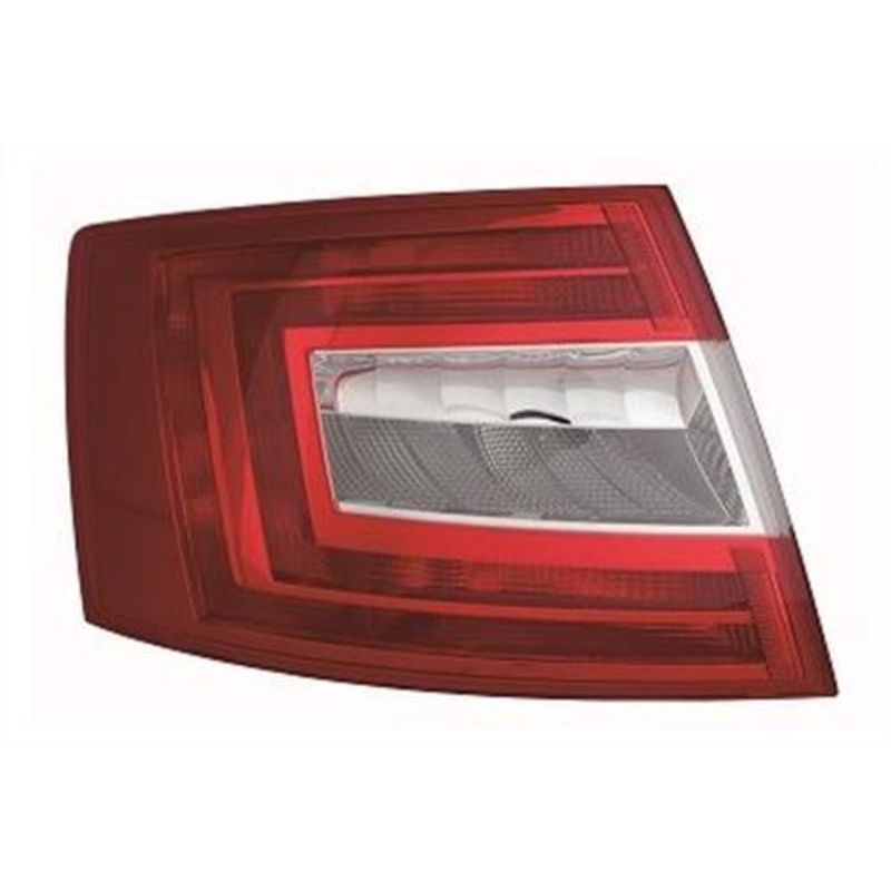 Skoda Octavia Hatchback 2013-2017 Rear Lamp Not LED Type Passenger Side L