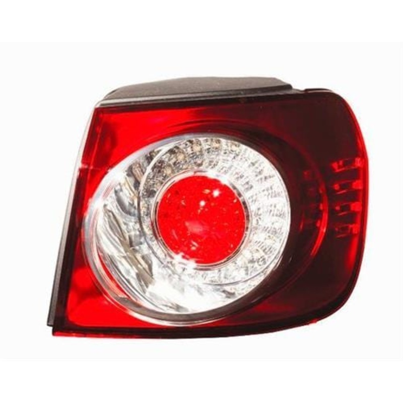 Volkswagen Golf Plus Hatchback 2009-2014 Rear Lamp Outer Section Driver Side R