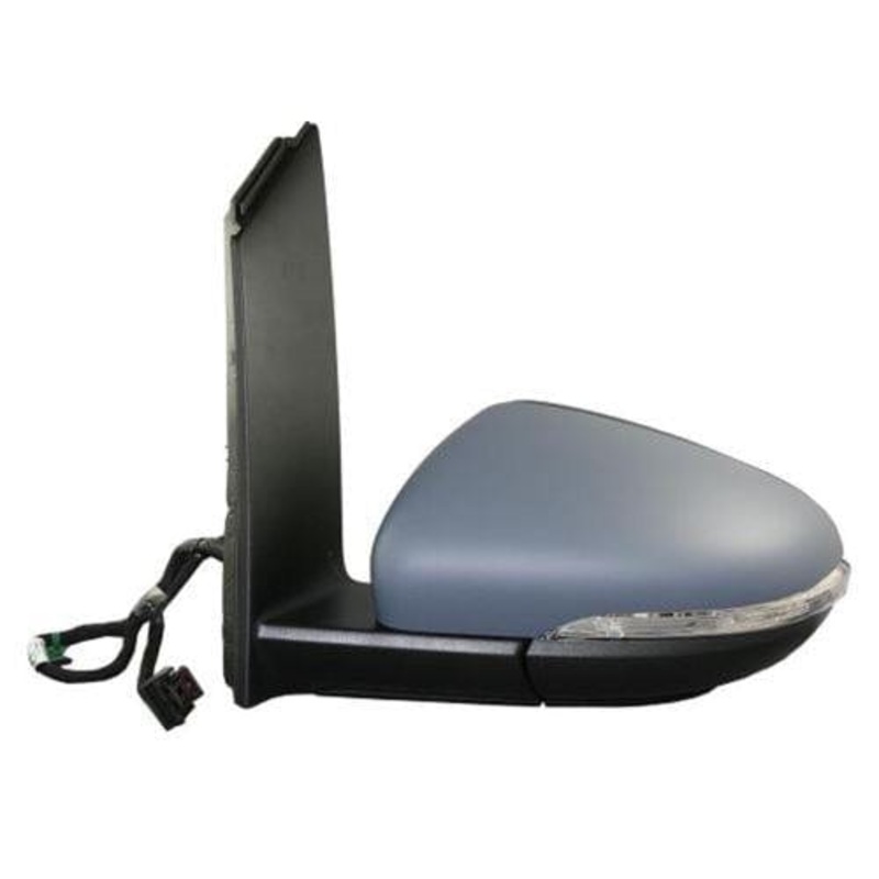 Volkswagen Touran MPV 2010-2015 Door Mirror No Foot Lamp Electric Heated Manual Fold Passenger Side L