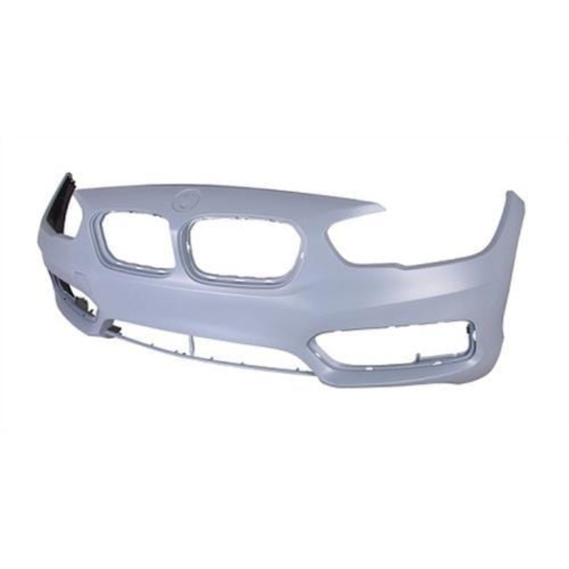 BMW 1 Series 5 Door Hatchback 2015-2019 Front Bumper No Wash Jet Holes No Sensor Holes (Sport Models)