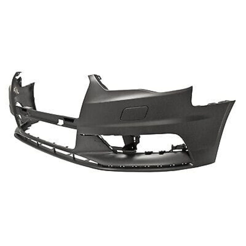 Audi A3 Saloon 2013-2016 Front Bumper With Wash Jet Holes No Sensor Holes (Fits Sport & SE Models Only) Primed