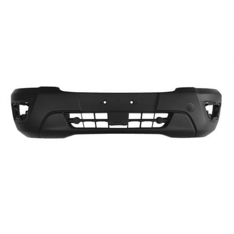 Ford Transit Van 2019- MK9 Front Bumper No Blind Spot System No Sensor Holes (Includes Template) – Textured