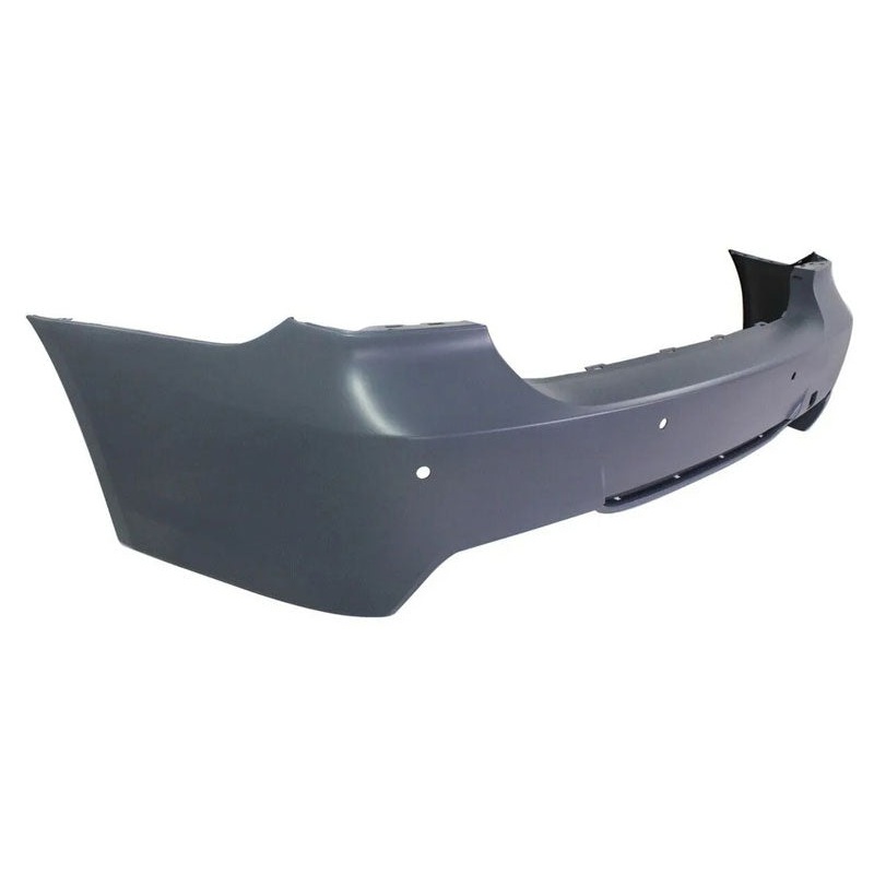 BMW 3 Series 4 Door Saloon 2005-2008 Rear Bumper With Sensor Holes M-Sport Models Primed