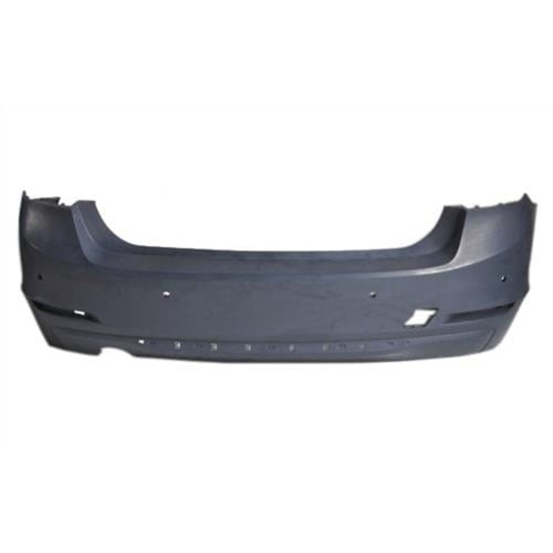 BMW 3 Series 4 Door Saloon 2012-2015 Rear Bumper With Sensor Holes Luxury & Modern & Sport Models – Except 330D Primed
