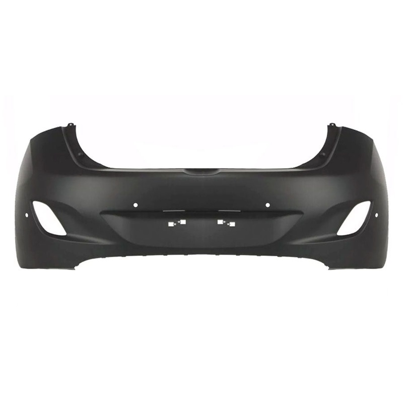 Hyundai I30 5 Door Hatchback 2015-2017 Rear Bumper With 4 Sensor Holes No Park Assist Holes – Needs Priming