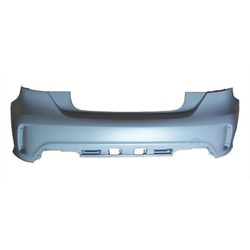 Mercedes A-Class 5 Door Hatchback 2012-2015 Rear Bumper No Sensor Holes AMG Models Primed