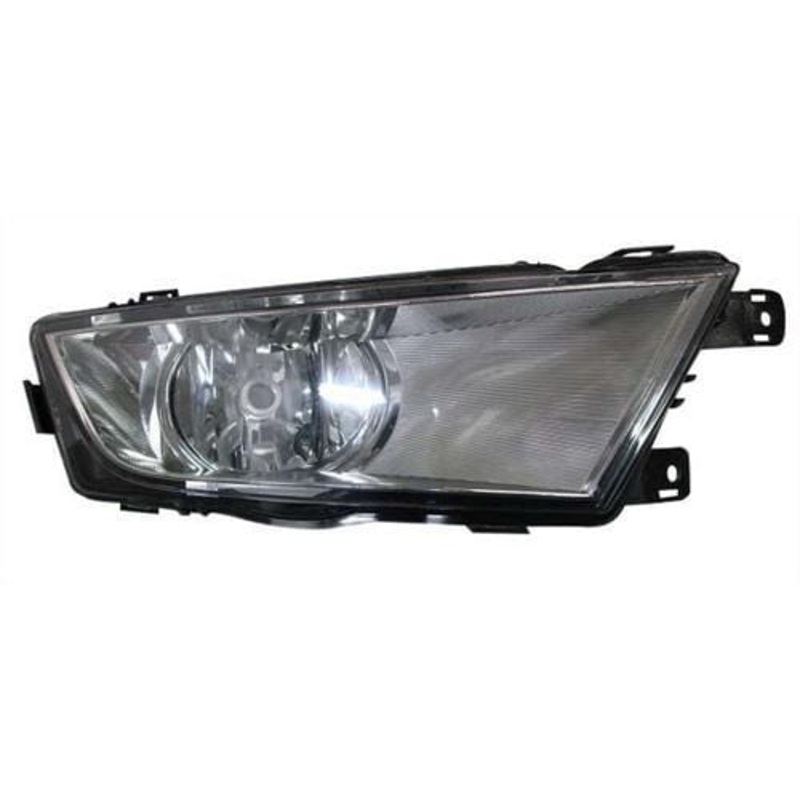 Skoda Octavia Hatchback 2013-2017 Fog Lamp Standard Models Chrome Driver Side R