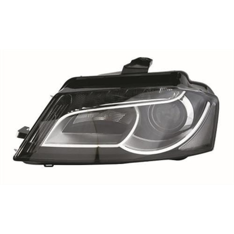 Audi A3 Cabriolet 2008-2013 Headlamp Xenon Version No Cornering Lamp Passenger Side L