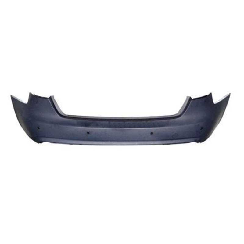 Audi A4 Saloon 2012-2015 Rear Bumper With Sensor Holes Standard Models Primed