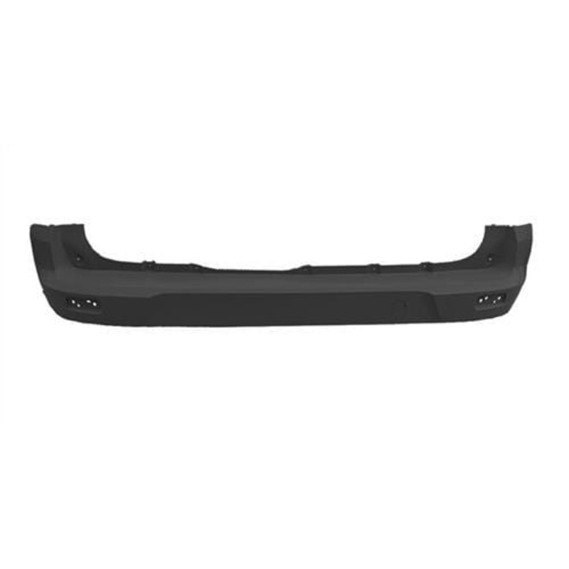 Ford Transit Connect Van 2018-2024 Rear Bumper No Blind Spot System No Sensor Holes Textured