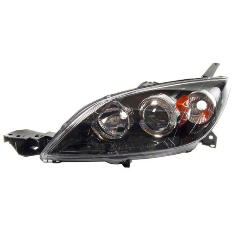 Mazda 3 Hatchback 2004-2006 Headlamp Halogen Type Passenger Side L