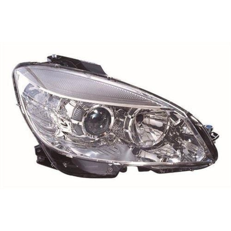 Mercedes C-Class Estate 2007-2011 Headlamp Halogen Version Driver Side R